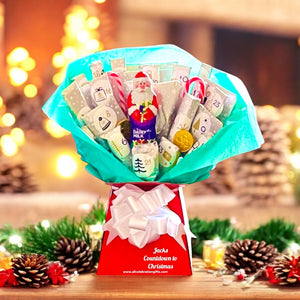 Christmas Advent Calendar Chocolate Bouquet