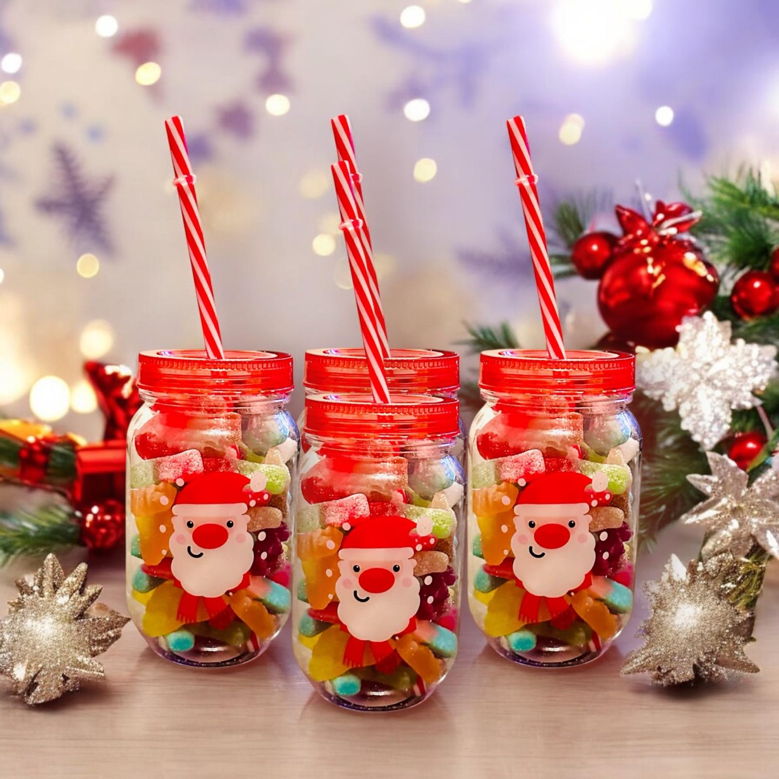 Santa Pick n Mix Jars