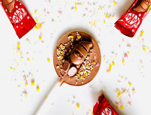 Festive KitKat Lollipop