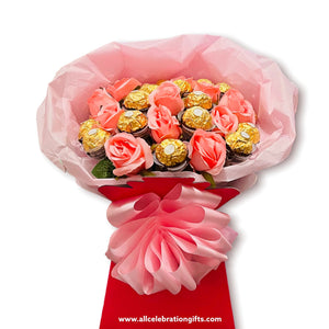 Ferrero Rocher & Flower Bouquet
